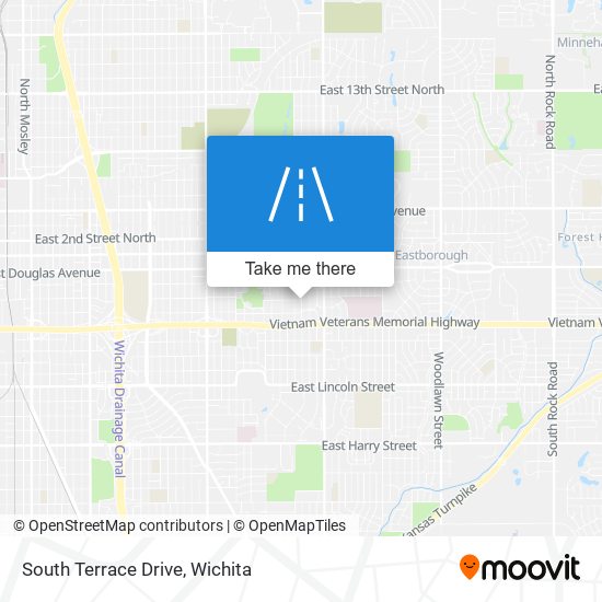 South Terrace Drive map