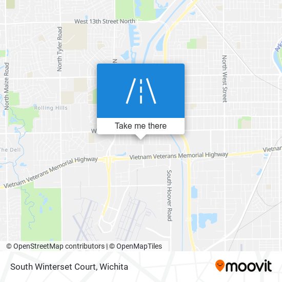 Mapa de South Winterset Court