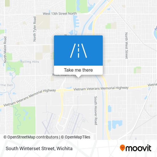 Mapa de South Winterset Street