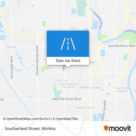 Southerland Street map