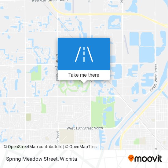 Mapa de Spring Meadow Street