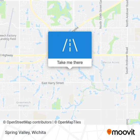 Spring Valley map