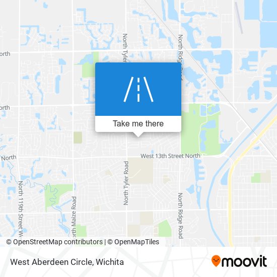 Mapa de West Aberdeen Circle