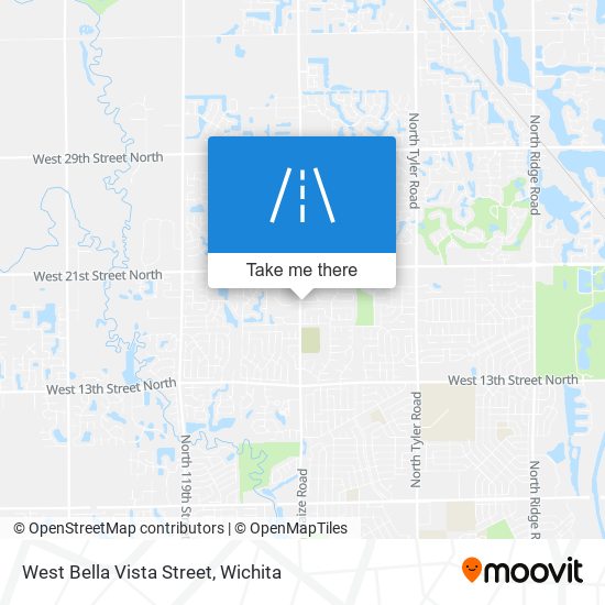 Mapa de West Bella Vista Street