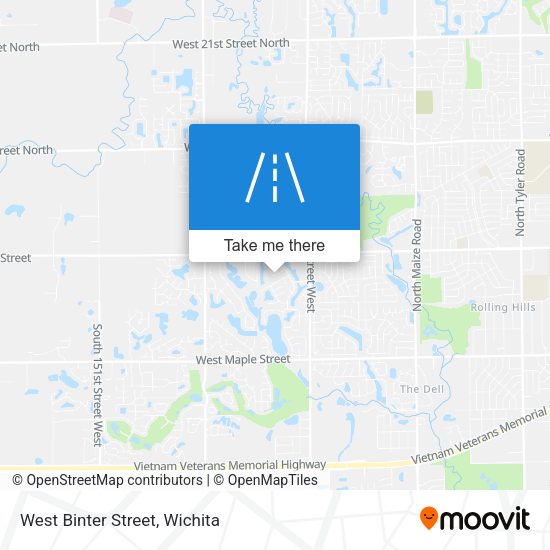 West Binter Street map