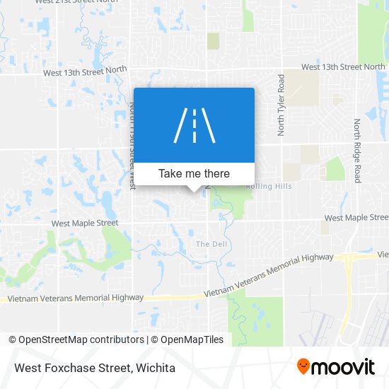 Mapa de West Foxchase Street