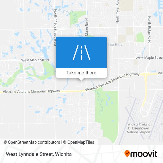 Mapa de West Lynndale Street