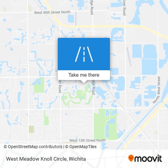 Mapa de West Meadow Knoll Circle