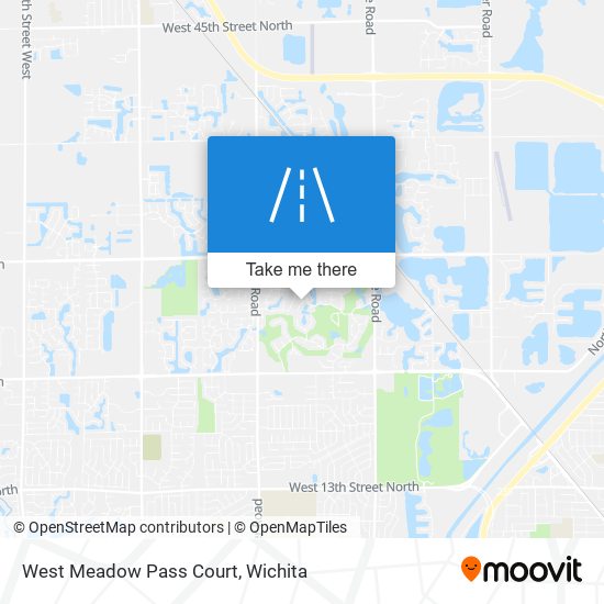 Mapa de West Meadow Pass Court