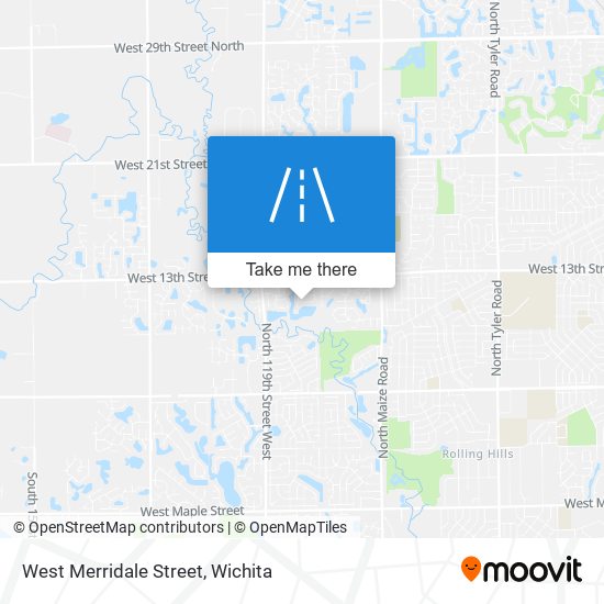 Mapa de West Merridale Street