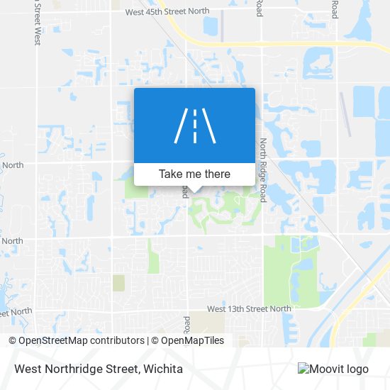 Mapa de West Northridge Street