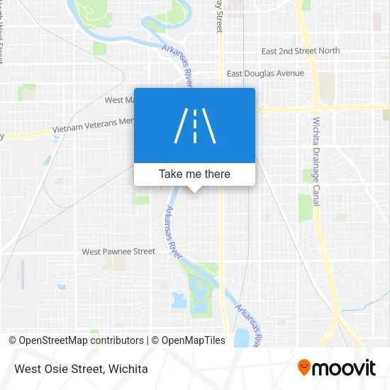 Mapa de West Osie Street