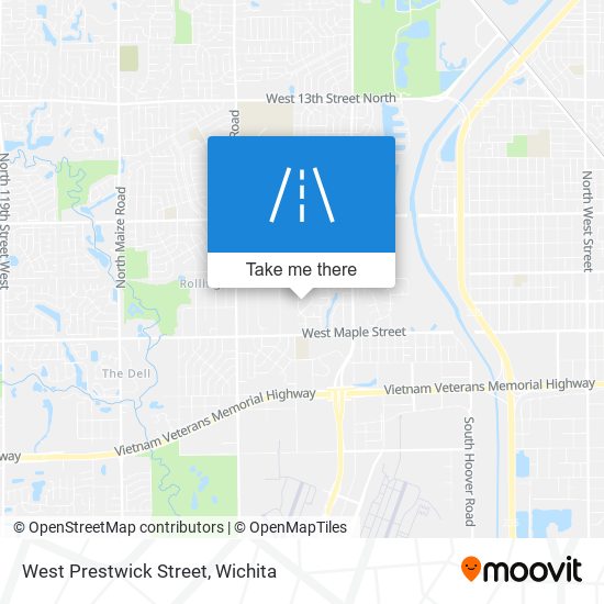 West Prestwick Street map