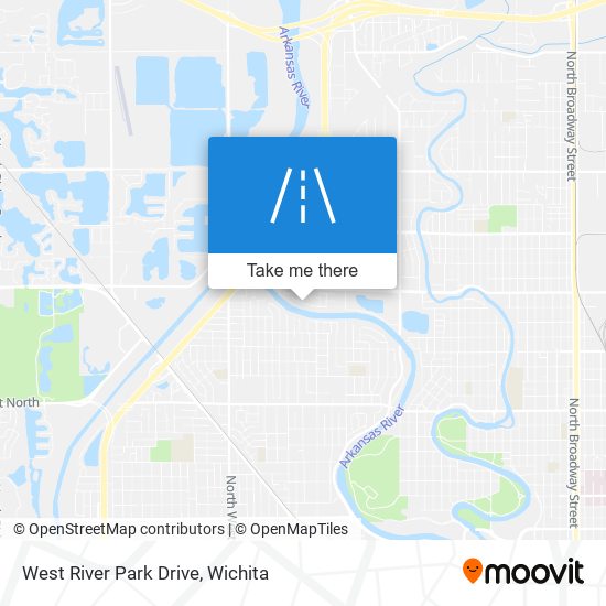 Mapa de West River Park Drive