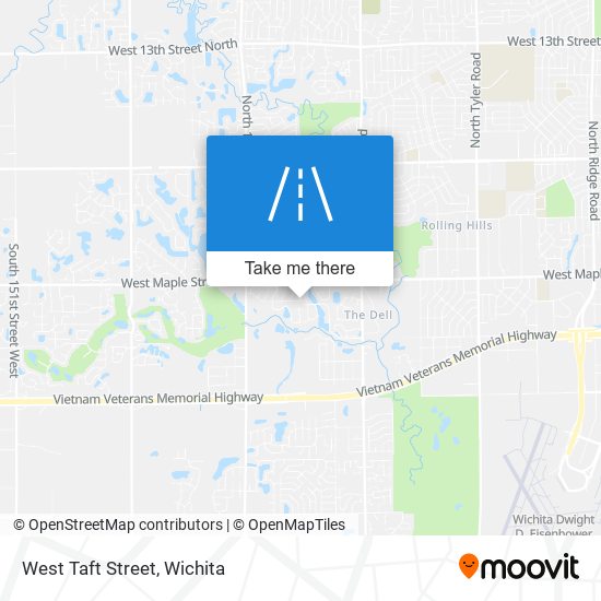 Mapa de West Taft Street