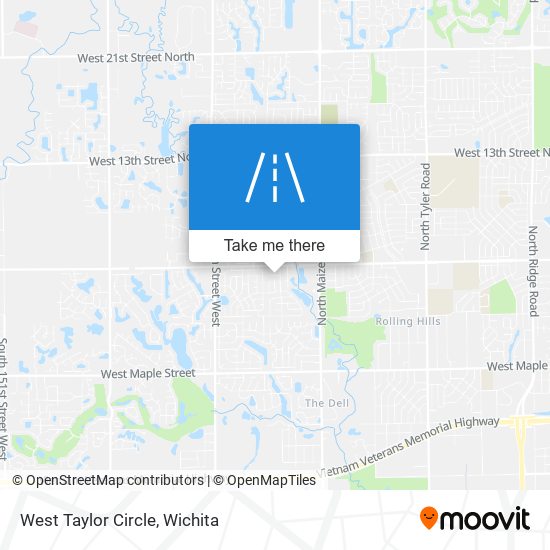 Mapa de West Taylor Circle