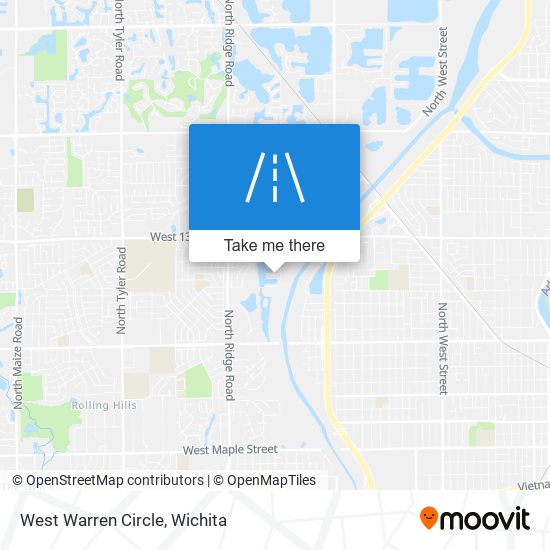 Mapa de West Warren Circle