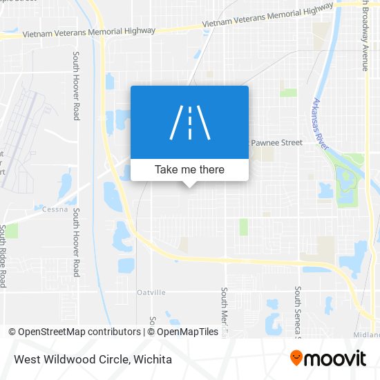 Mapa de West Wildwood Circle