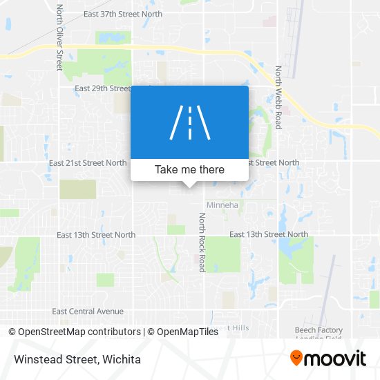 Winstead Street map