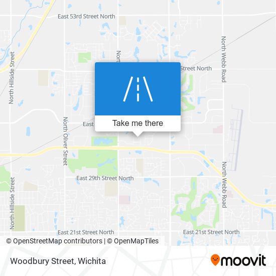 Mapa de Woodbury Street