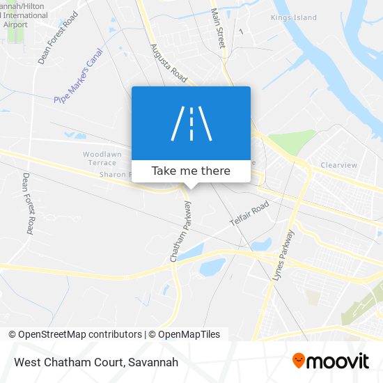 West Chatham Court map