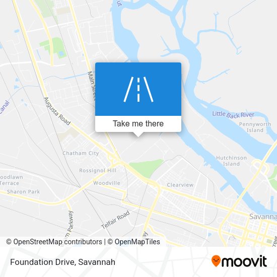 Foundation Drive map