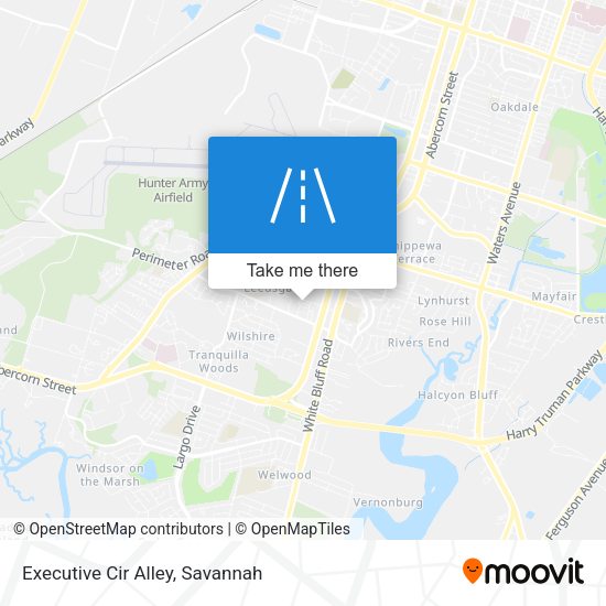 Mapa de Executive Cir Alley