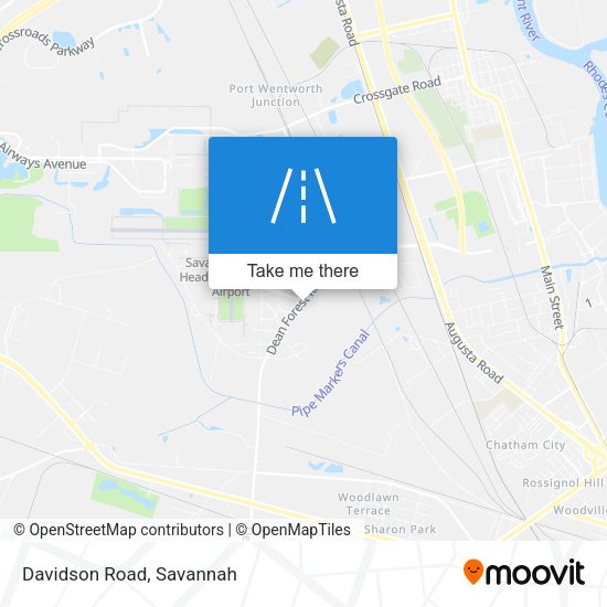 Mapa de Davidson Road