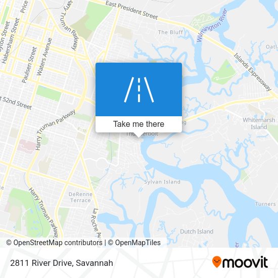Mapa de 2811 River Drive