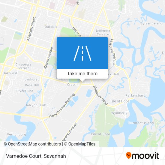 Mapa de Varnedoe Court