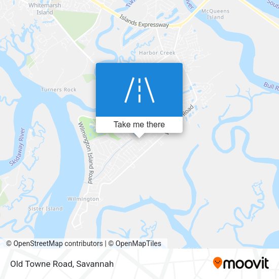 Mapa de Old Towne Road