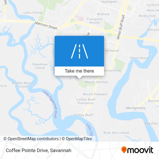 Coffee Pointe Drive map