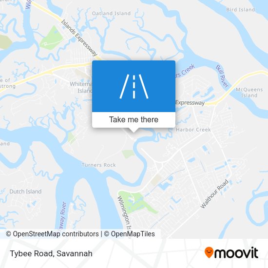 Mapa de Tybee Road