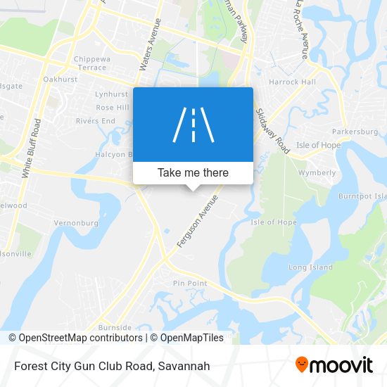 Mapa de Forest City Gun Club Road