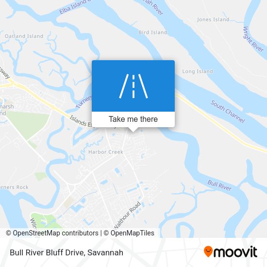 Mapa de Bull River Bluff Drive