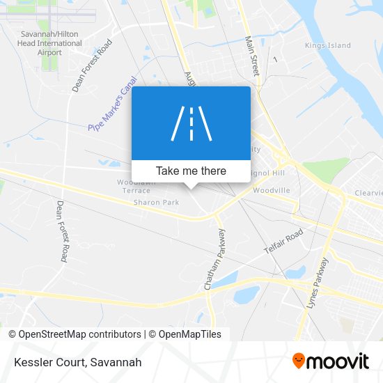 Mapa de Kessler Court