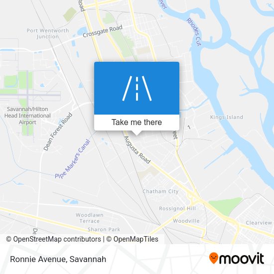 Mapa de Ronnie Avenue