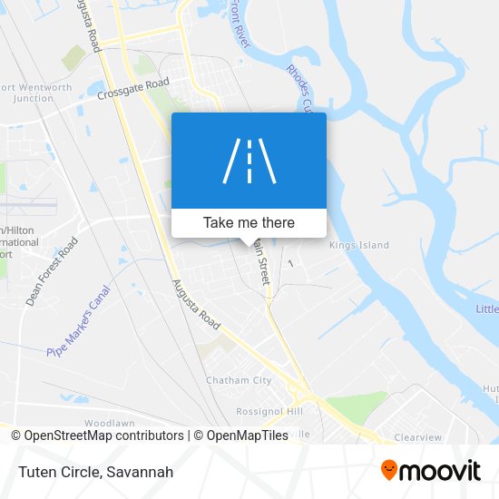 Mapa de Tuten Circle