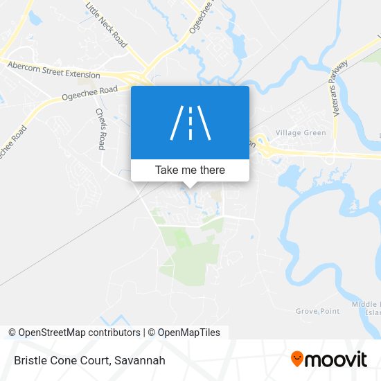 Bristle Cone Court map