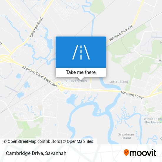 Cambridge Drive map