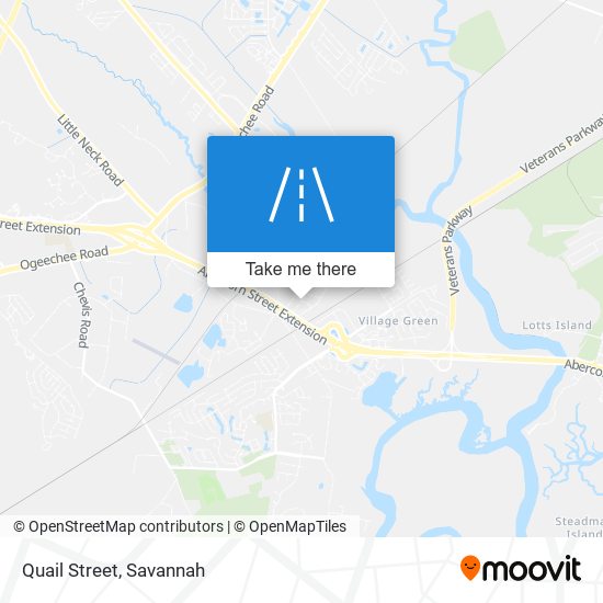 Quail Street map