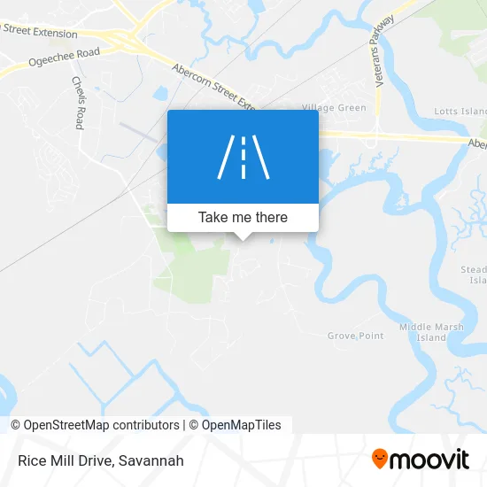 Rice Mill Drive map
