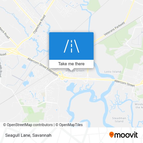 Mapa de Seagull Lane