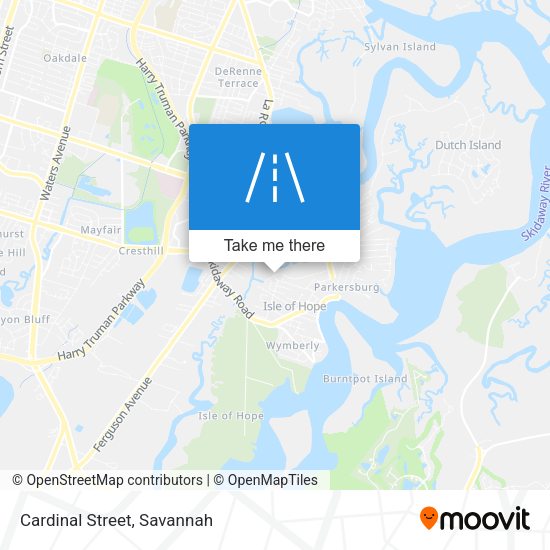 Cardinal Street map