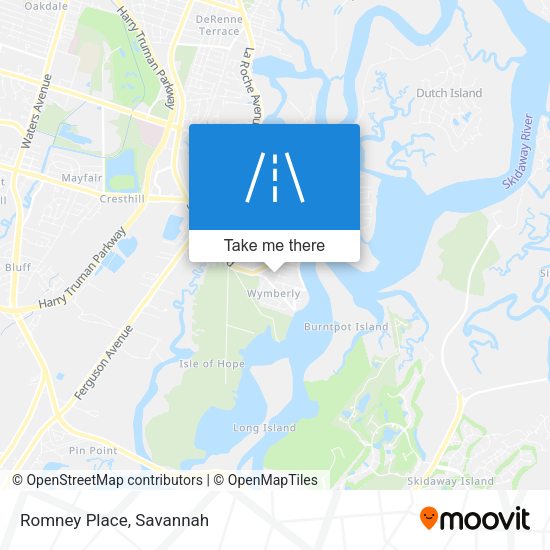 Mapa de Romney Place