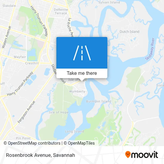 Rosenbrook Avenue map