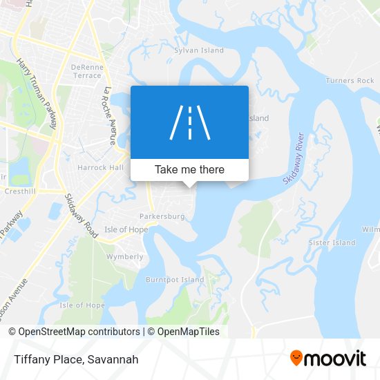 Mapa de Tiffany Place