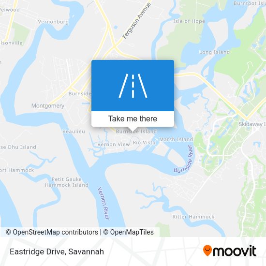 Mapa de Eastridge Drive