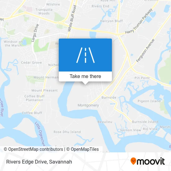 Rivers Edge Drive map