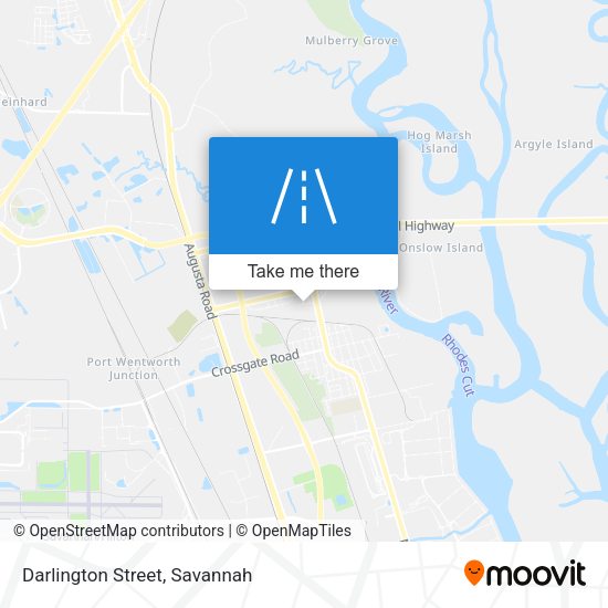 Mapa de Darlington Street